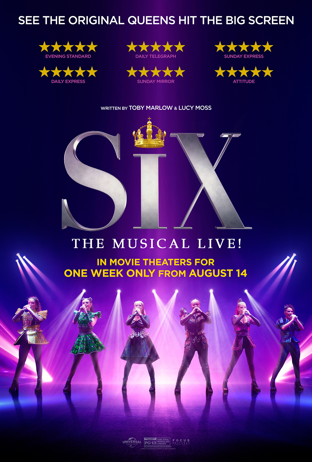 Six the Musical Live at the Fleur Cinema & Cafe in Des Moines, IA